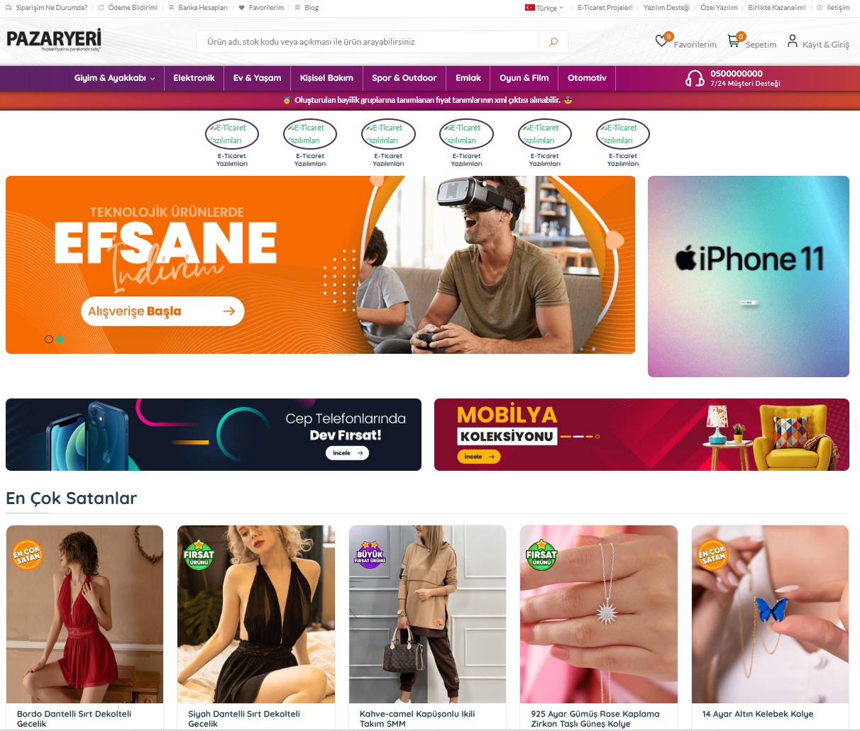 7. Paket - E-Ticaret